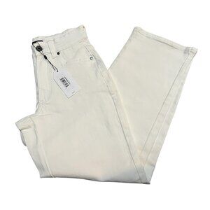 Universal Standard High Waisted 4 Pocket Skinny Jeans Sz 00 XS Womens White